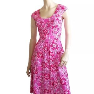 Lilly Pulitzer Pink Floral Dress XS